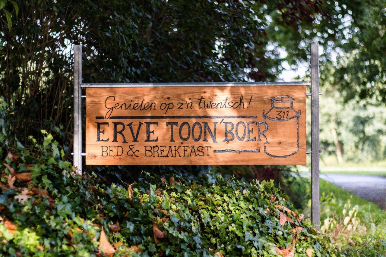 Bed and Breakfast Erve Toon'Boer à Mander Extérieur photo